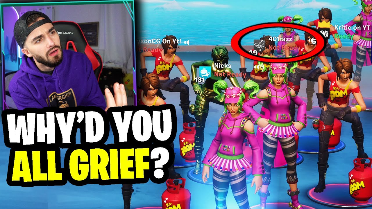 I confronted the leader of this toxic tik tok clan for griefing my customs... (he said this!)