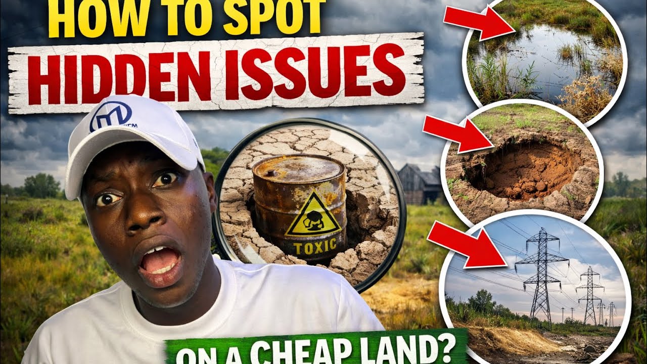 How To Spot Hidden Issues On A Cheap Land.