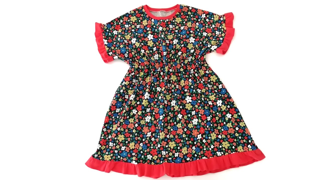 DIY Easy Little Girl Summer Dress Sewing Tutorial 😍 Girls will love it!