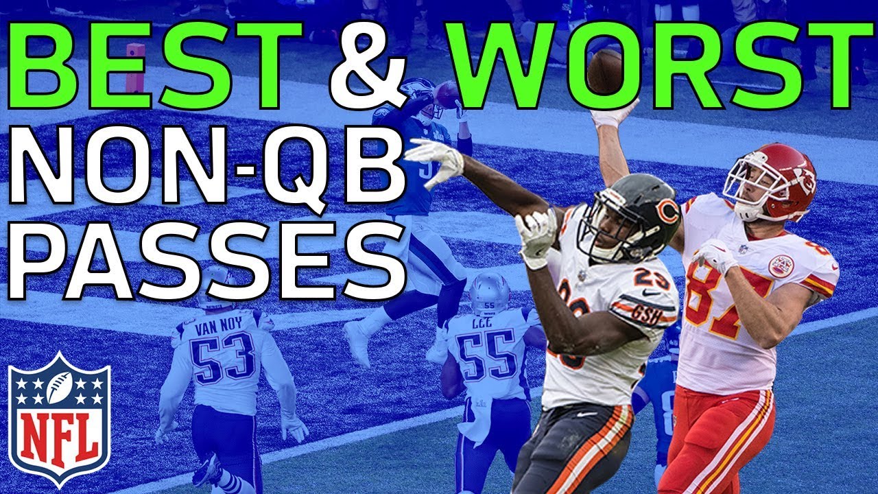 Best Throws & Worst Fails from Non-QB Passes in the 2017 NFL Season | NFL Highlights