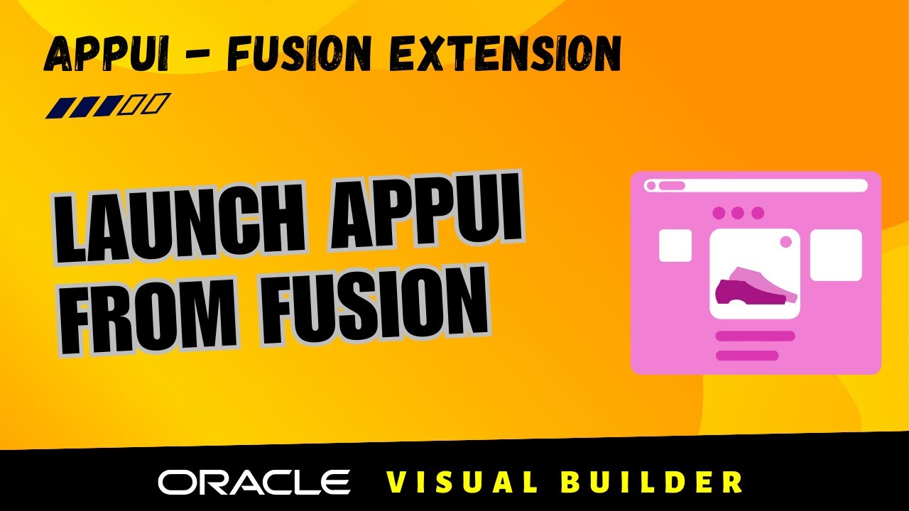 APPUI 01: Как запустить и получить доступ к Visual Builder в Oracle Fusion, запустить AppUI в Ora...