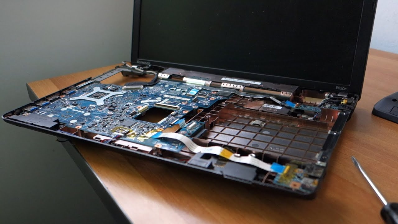 How to teardown, repair and upgrade a Lenovo ThinkPad Edge E530 (E530c) laptop