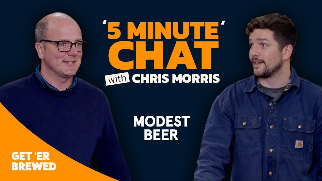Brewing Modern Pale Ales - 5 mins with owner/brewer of Modest Beer getting tips