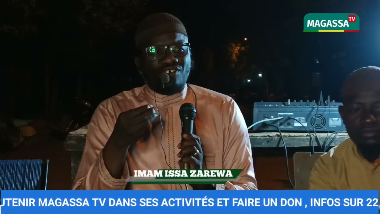 conférence du prêche à Bagadadji aminé par IMAM issa ZARWA thème comment accueillir le ramadan