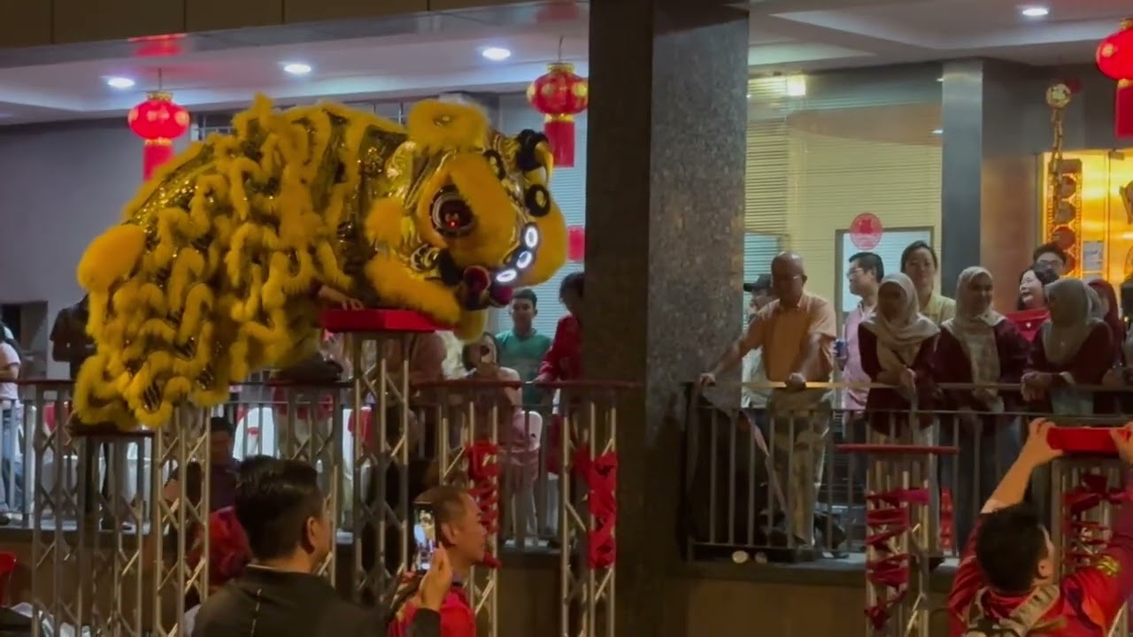 Lion Dance at Wisma Suhati Chinese New Year 2026