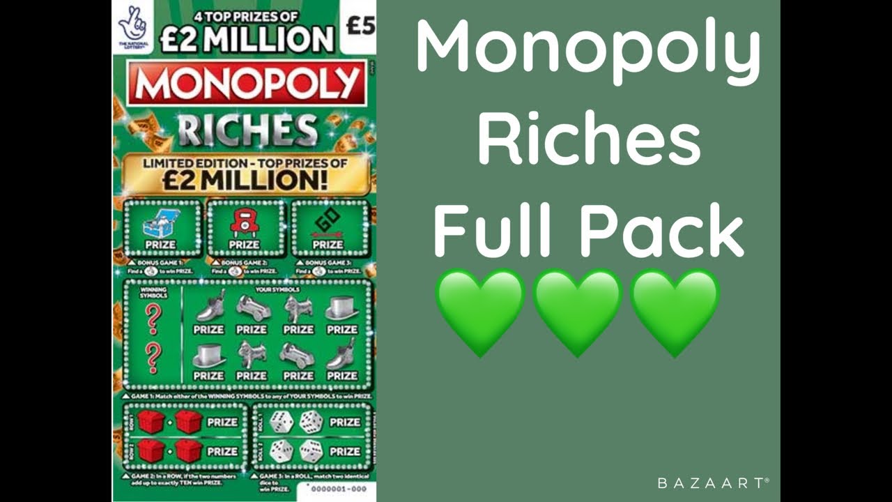Monopoly Riches Full Pack 💚🍀💚