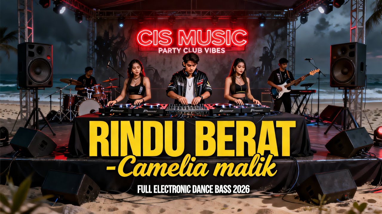 RINDU BERAT – Camelia Malik | DJ REMIX VIRAL TIKTOK 2026(ELECTRONIC DANCE STYLE BY DJ CIS MUSIC)