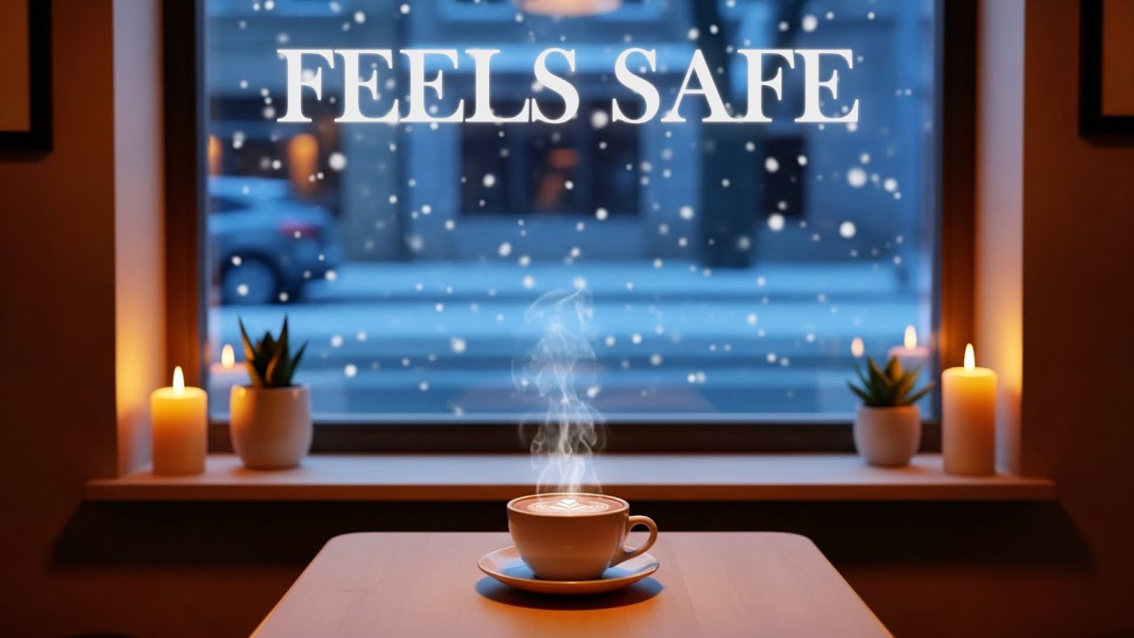 This Coffee Jazz Feels Safe ☕ Warm Winter Calm