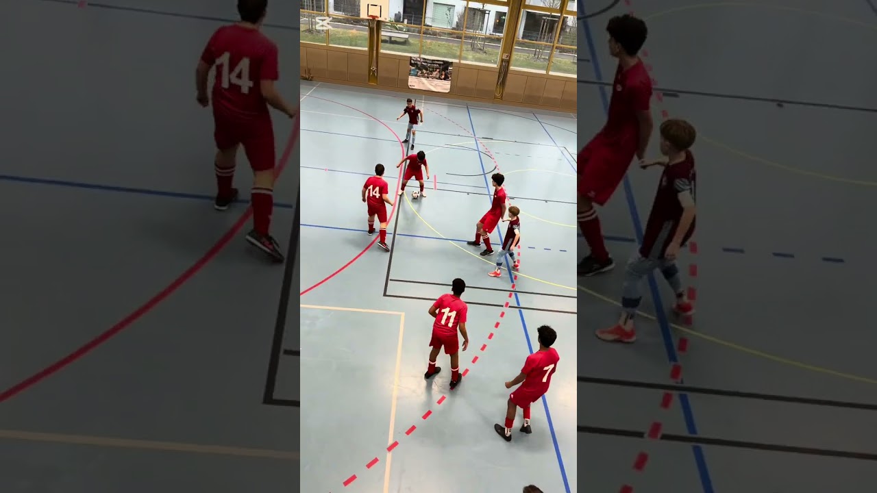 İsviçre’de U12-13 Salon Futbol Turnuvası ve Yetenek Avı