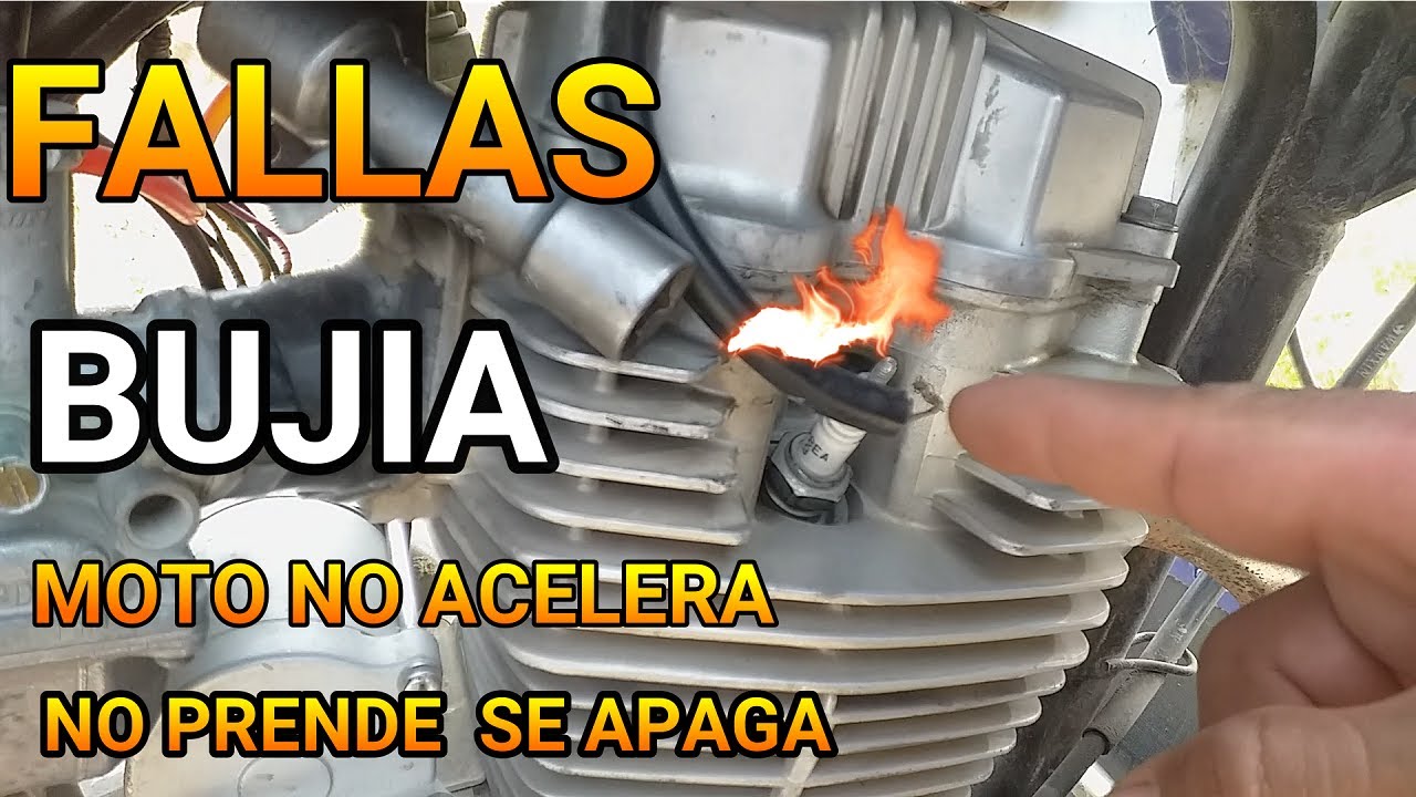 Como saber si la BUJIA de mi MOTO esta BUENA O MALA