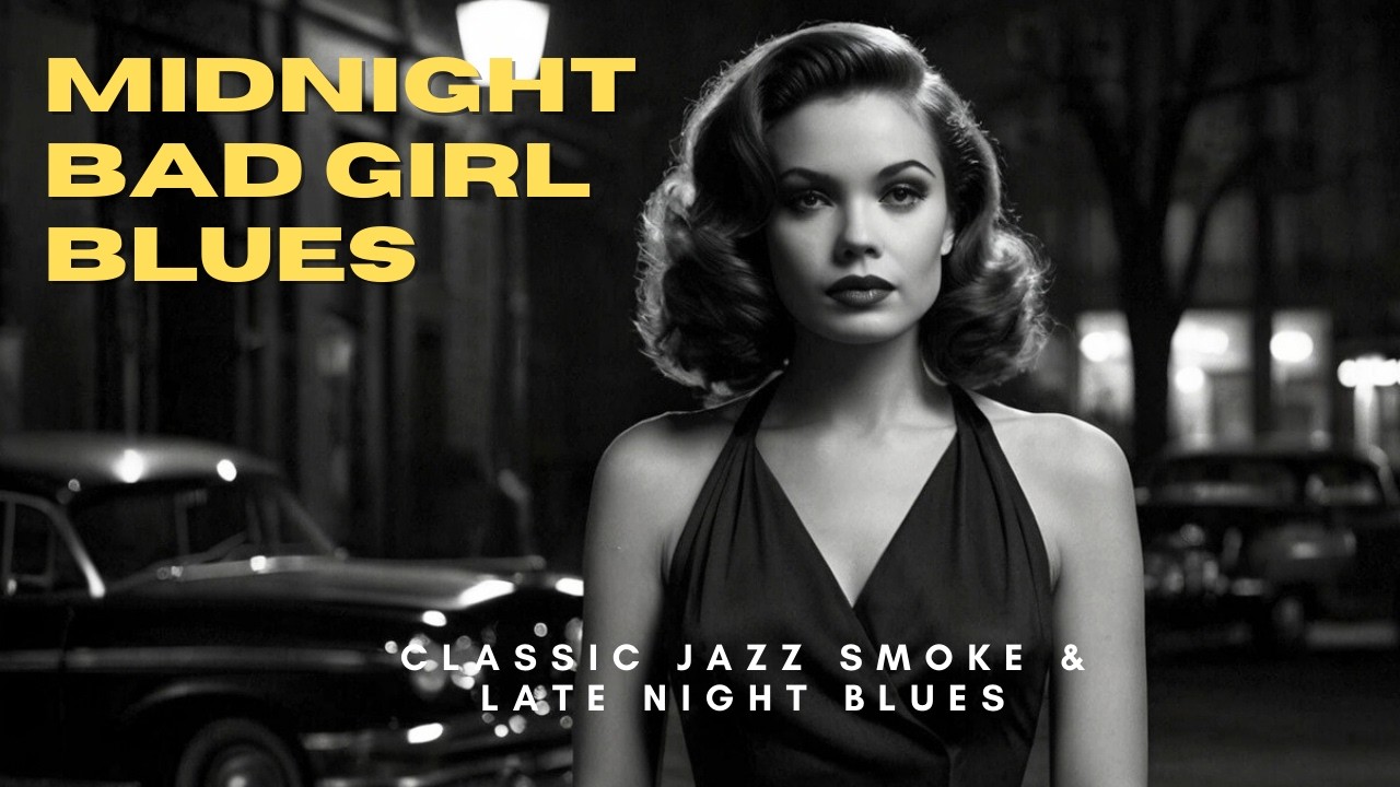 Vintage Femme Fatale Blues 🎶 Classic Jazz Smoke & Late Night Blues