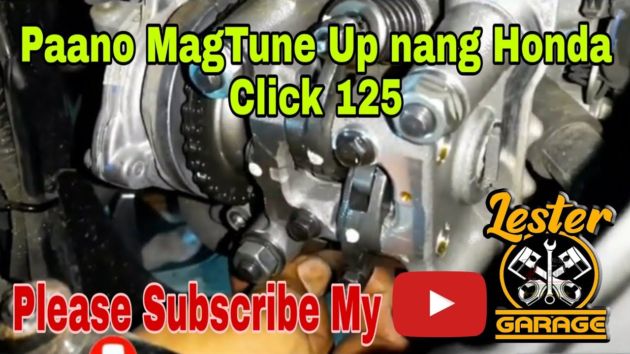 Honda Click 125 How to Tune Up And Reseting Oil Change After Change Oil Vlog #43