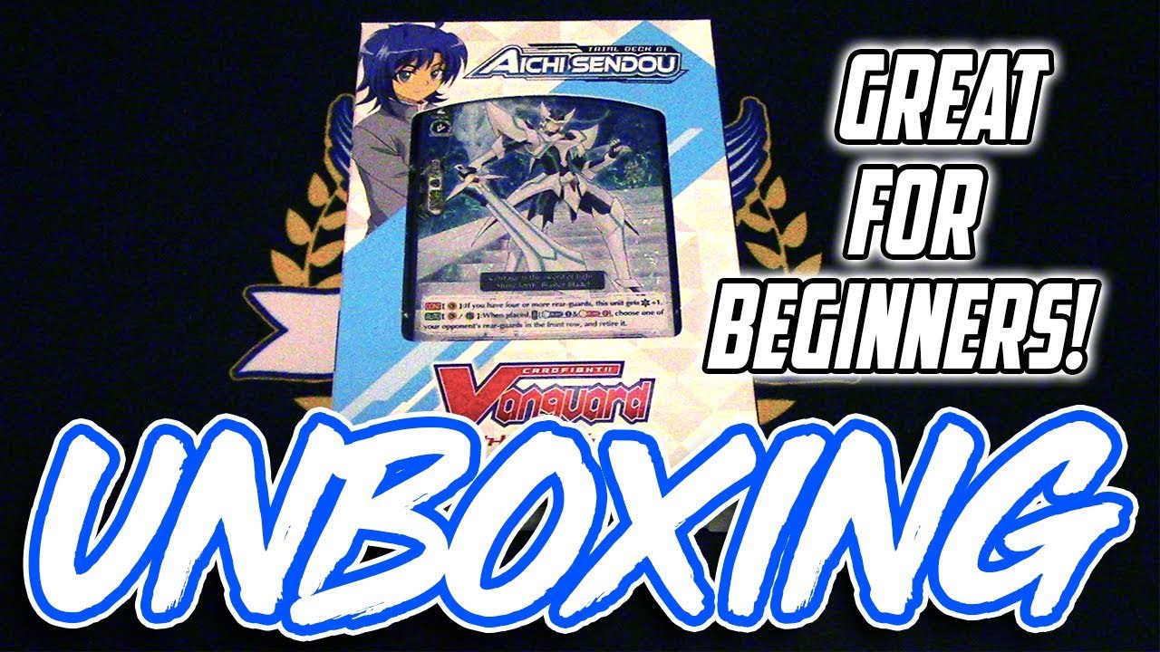 Unboxing V Trial Deck 01: Aichi Sendou! | Standard | Cardfight!! Vanguard (V Series)