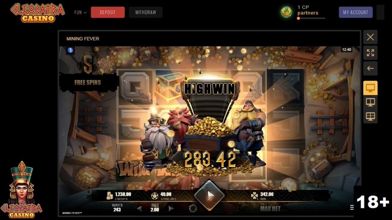 Mining Fever Slot - Free Spin Bonus & Big Win