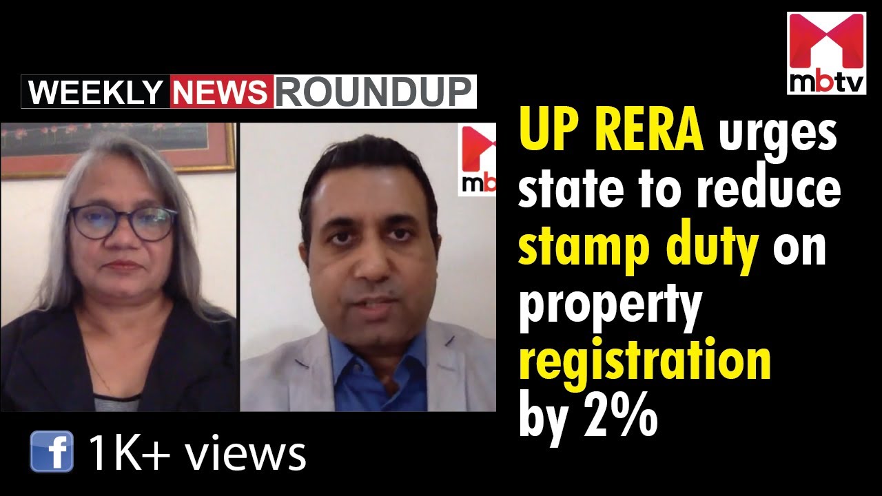 UP RERA urges state to reduce stamp duty on property registration by 2% | Property News 2020