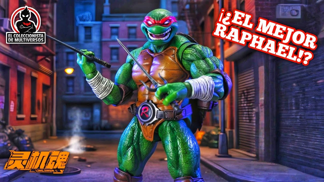 ¿EL MEJOR RAPHAEL 1/12? 🐢 Review del Raphael Lingjin Hun | Una BESTIA de Figura #aliexpress 
