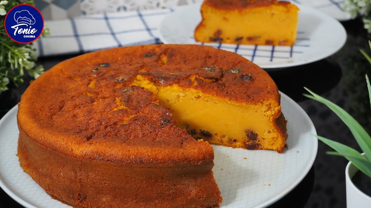 TARTA de CALABAZA la mas sabrosa y jugosa | Receta tradicional de la abuela #398#