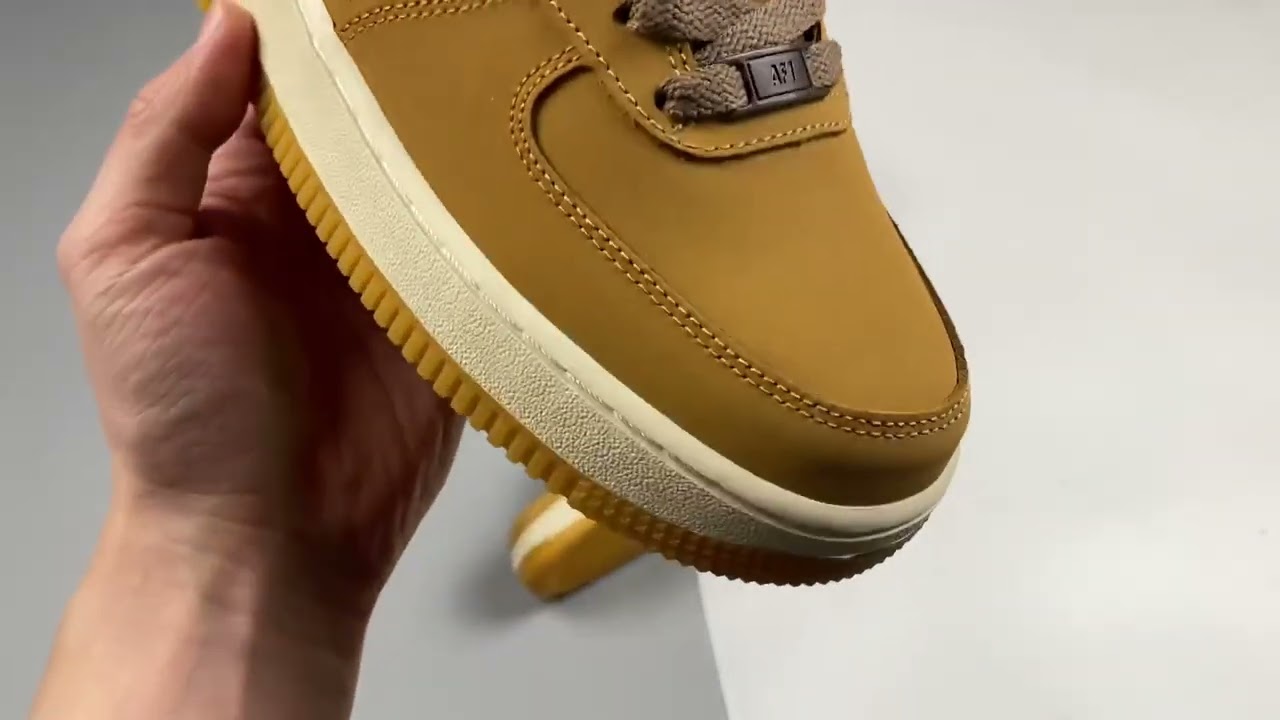 Nike Air Force 1 Low Waterproof Wheat Brown Net