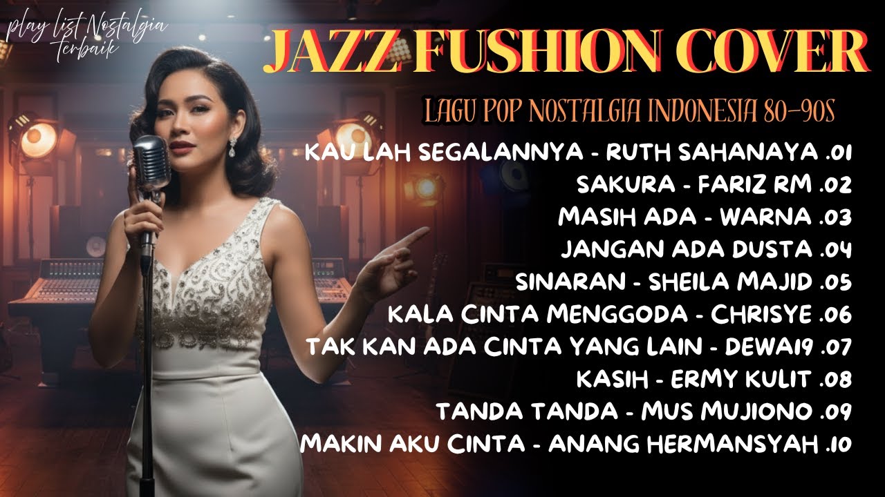 Penuh Kenangan, 10 Lagu Nostalgia Indonesia Paling Bikin Kangen | Jazz & Pop Cover By Delia Studio🎷