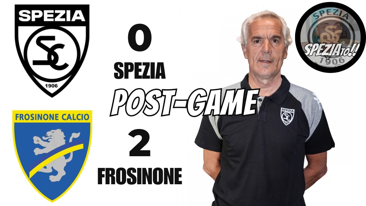 𝐏𝐨𝐬𝐭 #SpeziaFrosinone 0-2 𝐈𝐦𝐩𝐫𝐞𝐬𝐬𝐢𝐨𝐧𝐢 𝐀 𝐂𝐚𝐥𝐝𝐨 🅻🅸🆅🅴 ...𝐨 𝐜𝐨𝐧 𝐥𝐮𝐢, 𝐨 𝐜𝐨𝐧𝐭𝐫𝐨 𝐝𝐢 𝐥𝐮𝐢! - #SPEZIAto