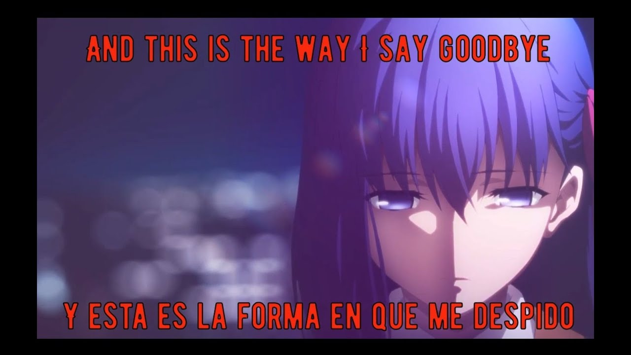 Any Given Sin - The Way I Say Goodbye (Lyrics - Sub español)