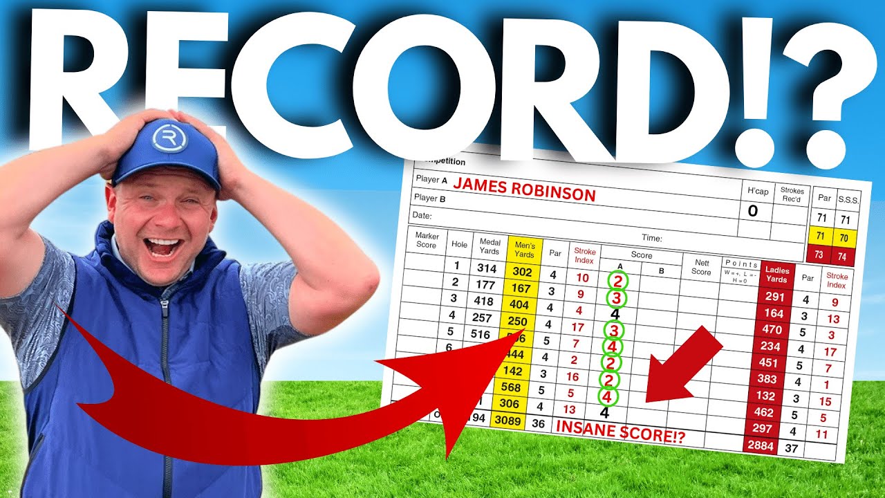 COURSE RECORD! The Best Start To A Round Of Golf EVER!?