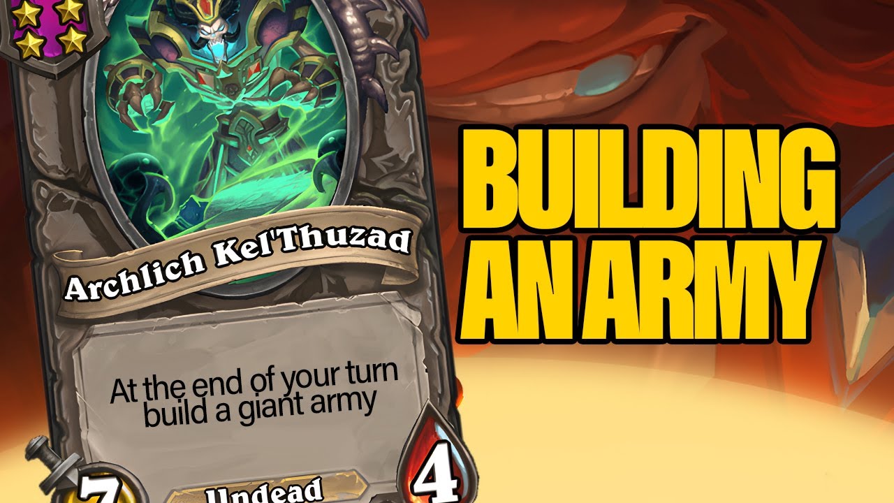 The Build Your Own Army Comp Is So Fun | Dogdog Hearthstone Battlegrounds