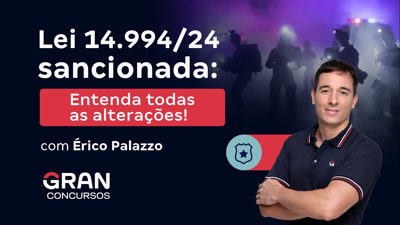 Lei 14.994/24 Sancionada (Lei Anti-Feminicídio): Entenda todas as alterações com Érico Palazzo