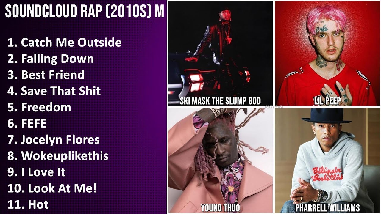 SOUNDCLOUD RAP (2010S) Music Mix - Ski Mask the Slump God, Lil Peep, Young Thug, Pharrell Willia...
