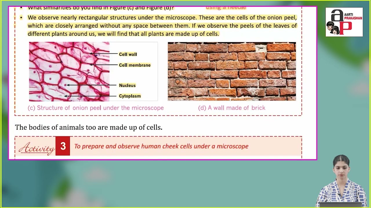 Ch 2 | Aarti Prakashan |Science| Class 8 | The Invisible Living World : Beyond | For children