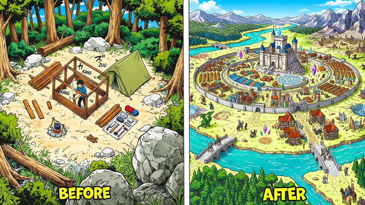 ISEKAI'D AS A NOBLE WITH A DEVELOPMENT SYSTEM, TURNS ABANDONED LANDS INTO RICHE KINGDOM| MANGA RECAP