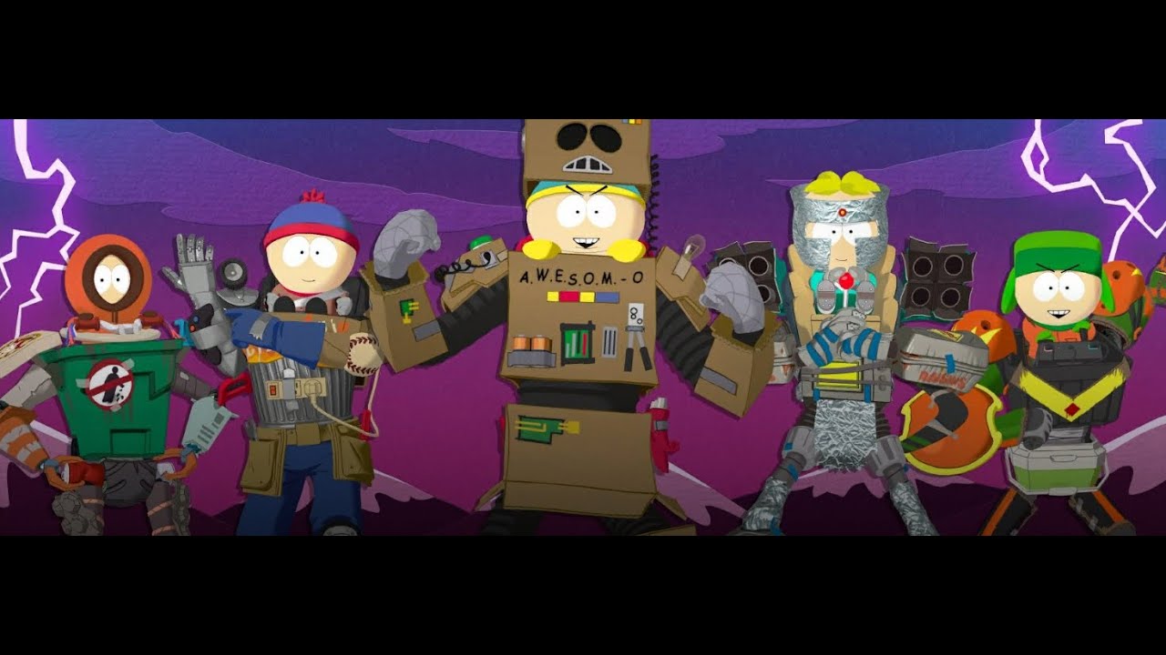 Playing Fortnite South Park Zero Build