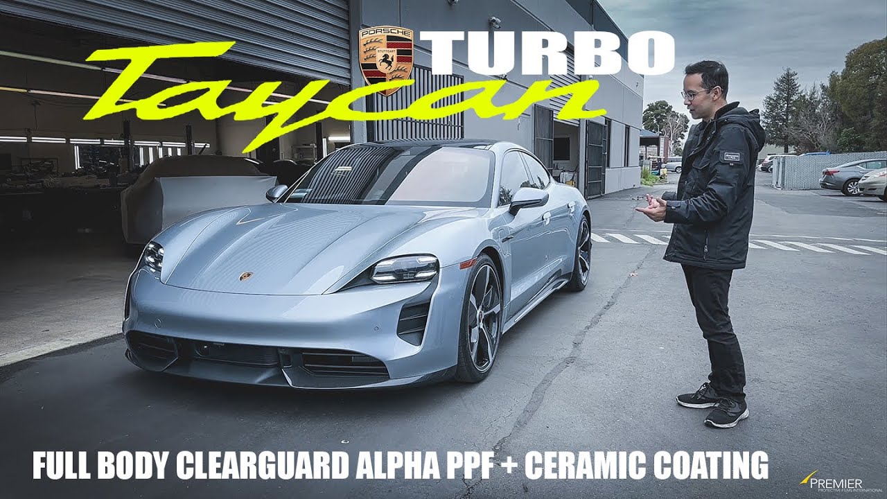 2024 Porsche Taycan Turbo | Custom Full Body ClearGuard Alpha PPF