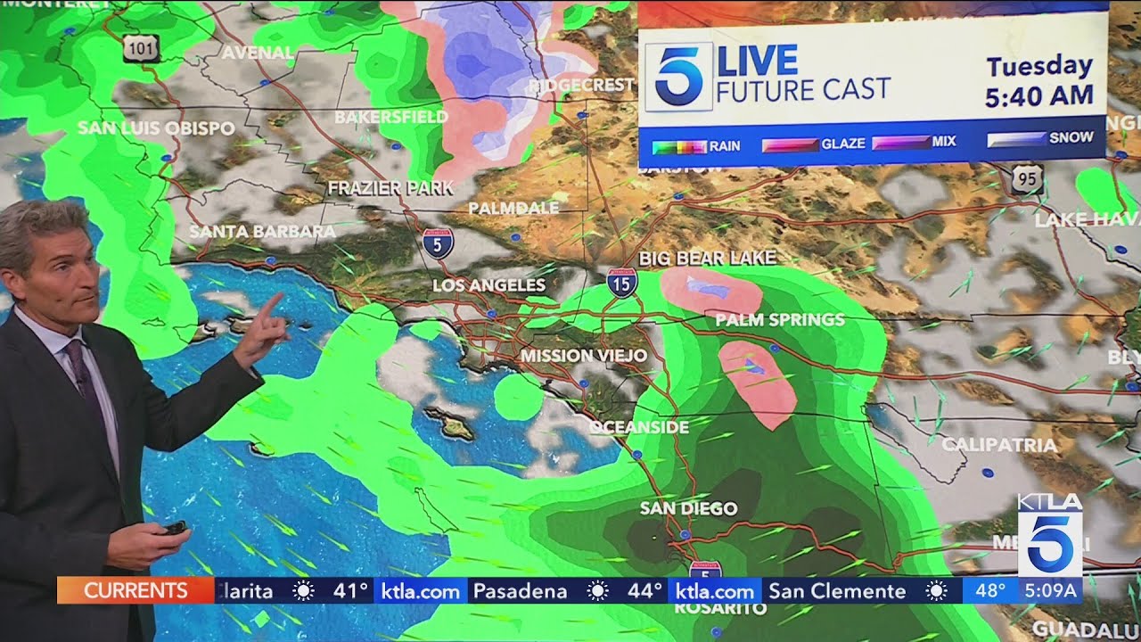 Southern California to experience lull in storm activity Tuesday