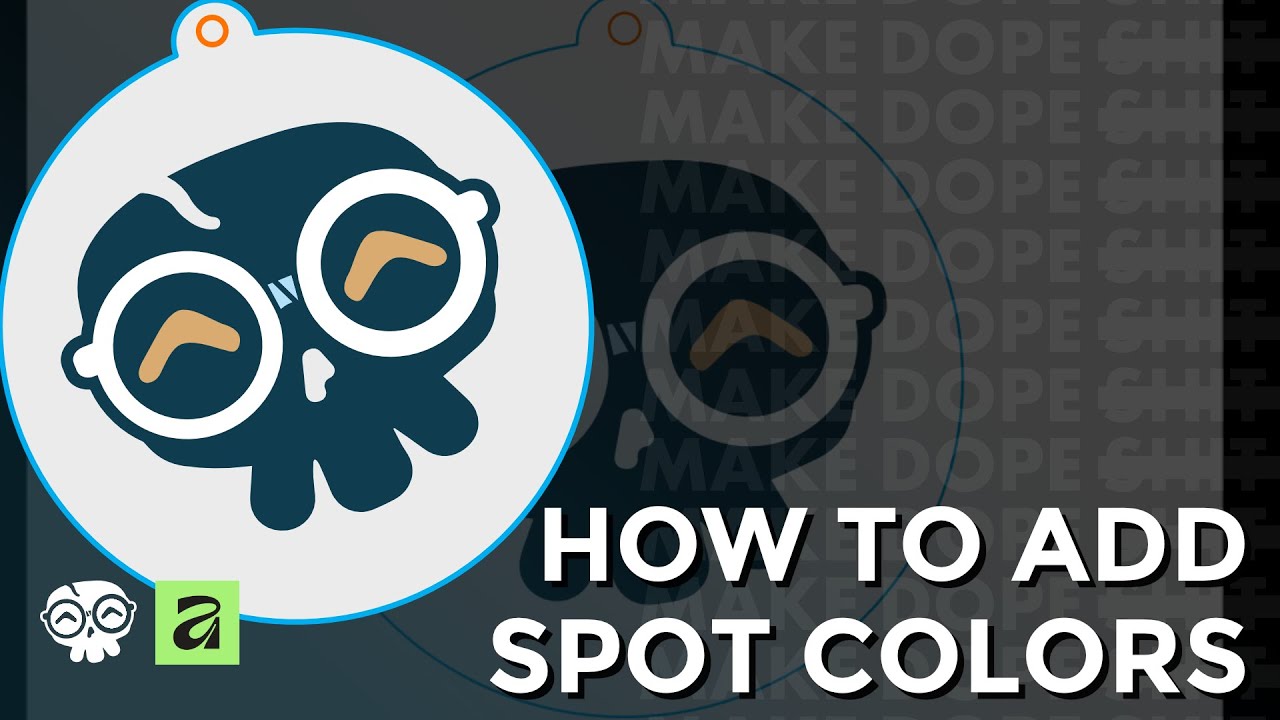 How to Make Spot Colors in Affinity