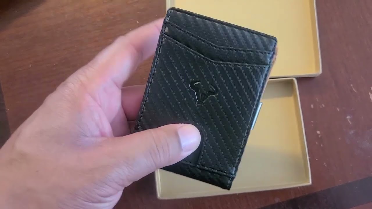 BULLIANT Slim Wallet Men Leather Wallet