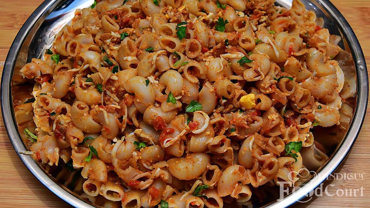 Egg Macaroni/ Egg Pasta/ Indian Style Macaroni Pasta