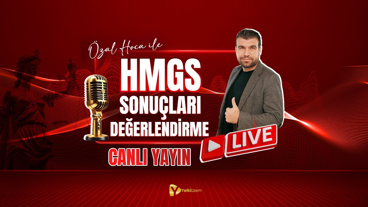 Özal hocamız HMGS sonuçlarının açıklanmasını değerlendirdi.