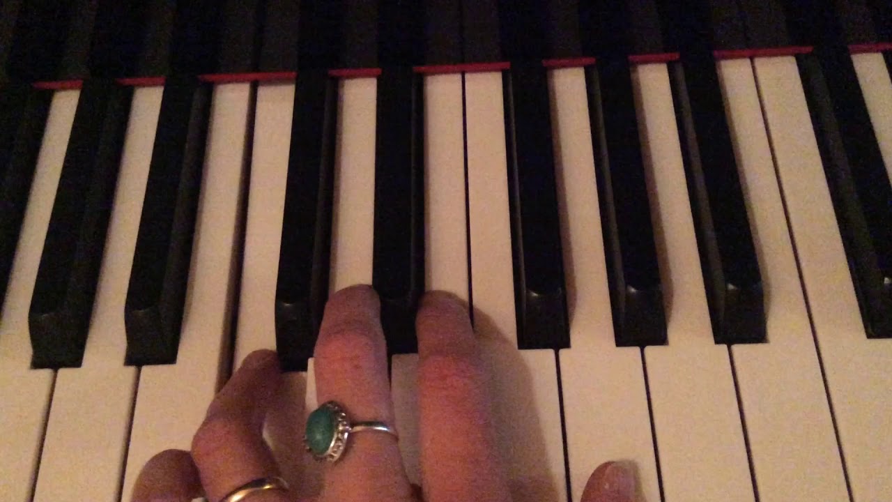 tuto piano Pouillard p52 accords de 3 sons préparation aux accords et étude de Czerny