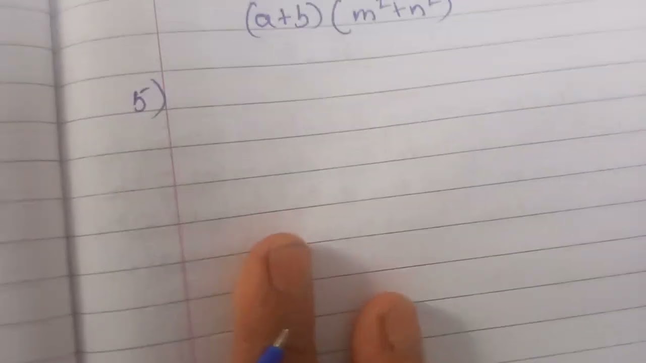 8th Std - NCERT -  Factorisation (Excercise 12.2_ 3rd Main)