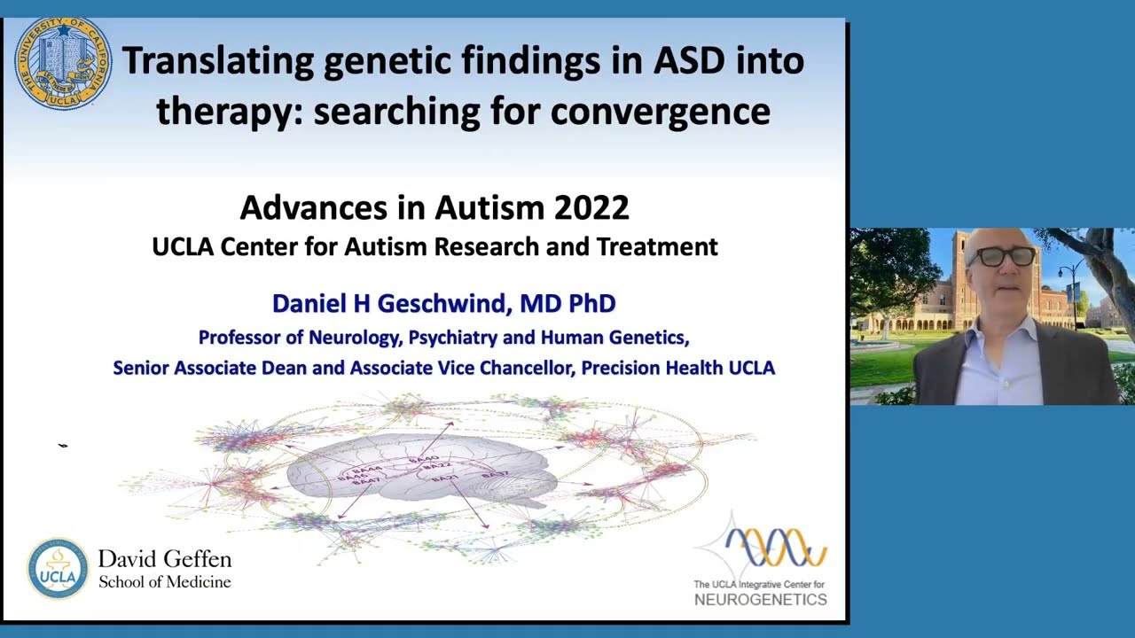 Translating ASD Genetic Findings into Therapy: Searching for Convergence - Daniel Geschwind, MD PhD