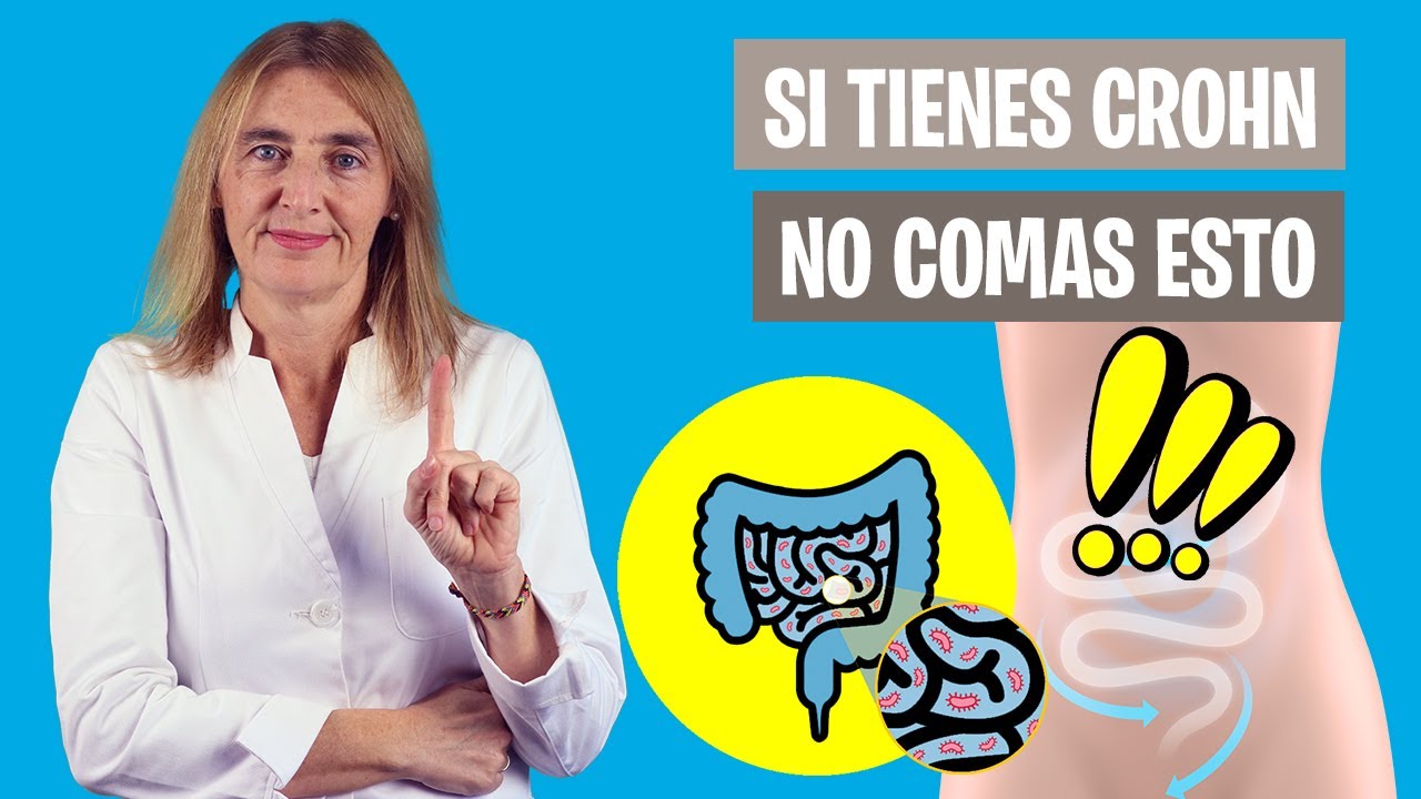 La DIETA para la ENFERMEDAD de CROHN | Dieta para brotes de Crohn | Nutrición clínica