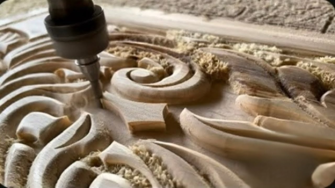 Watch This CNC Router Turn Plain Wood Into Stunning 2.5D Art