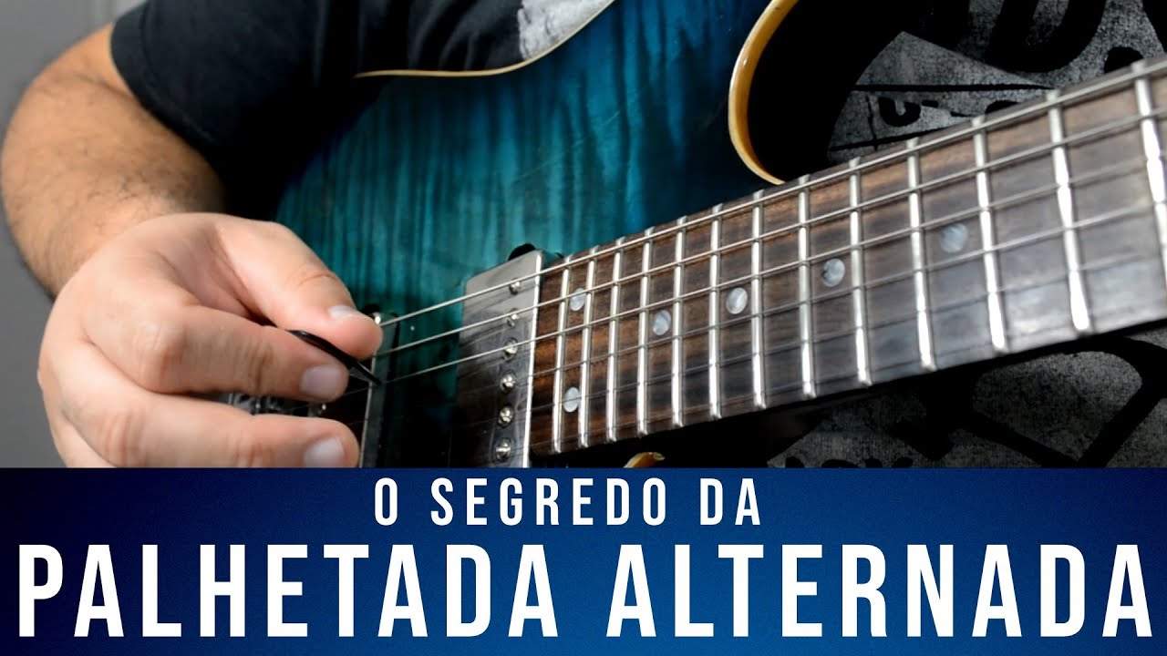 O segredo para evoluir sua PALHETADA ALTERNADA