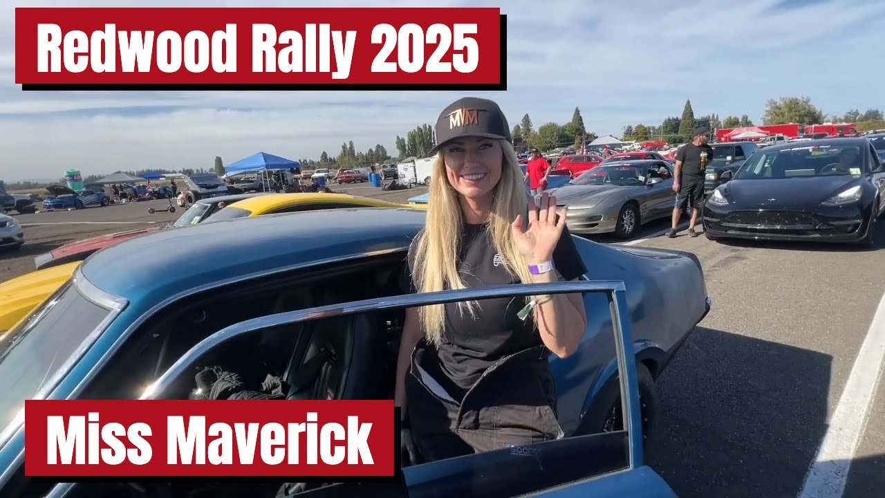 Ралли-кар «Мисс Маверик Редвуд» сломался! Дрэг-рейсинг