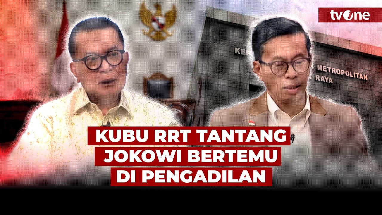 99,9% YAKIN PALSU! Kubu RRT Tantang Kehadiran Jokowi Secara Langsung | tvOne