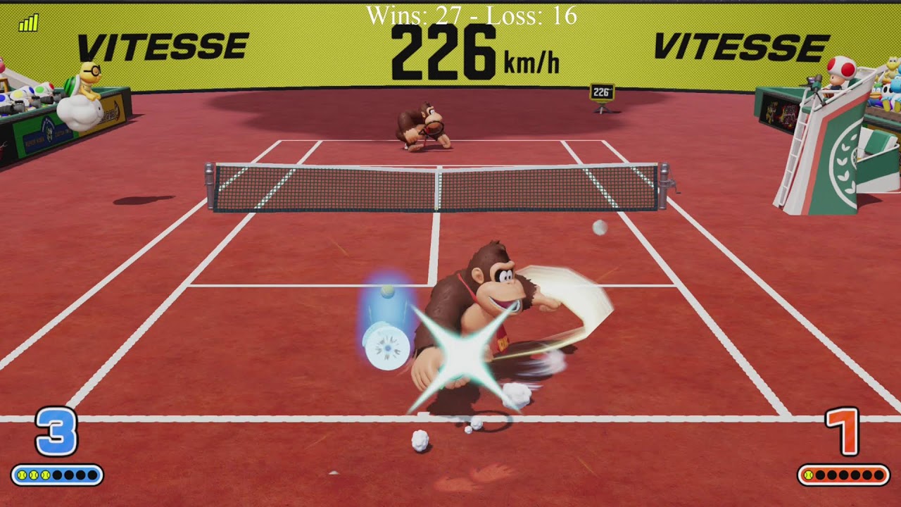 Mario Tennis Fever Rang S+ Go Top 40