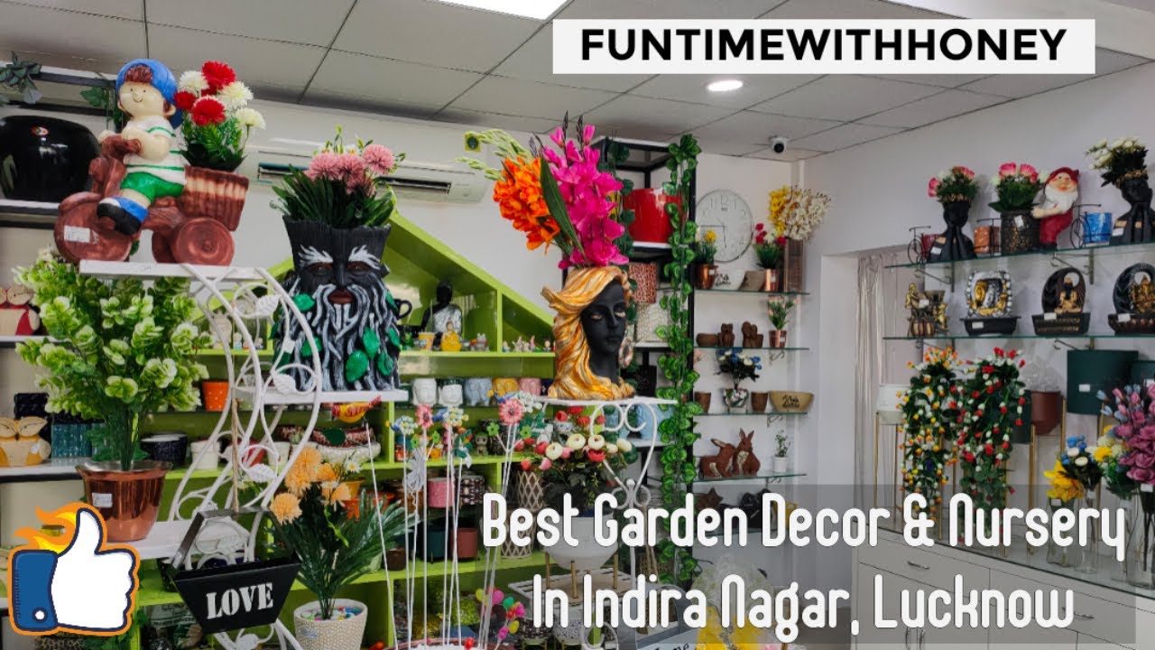 Sundar Vatika | Best Garden Decor & Nursery In Indira Nagar, Lucknow #nurseryvisit #homedecor