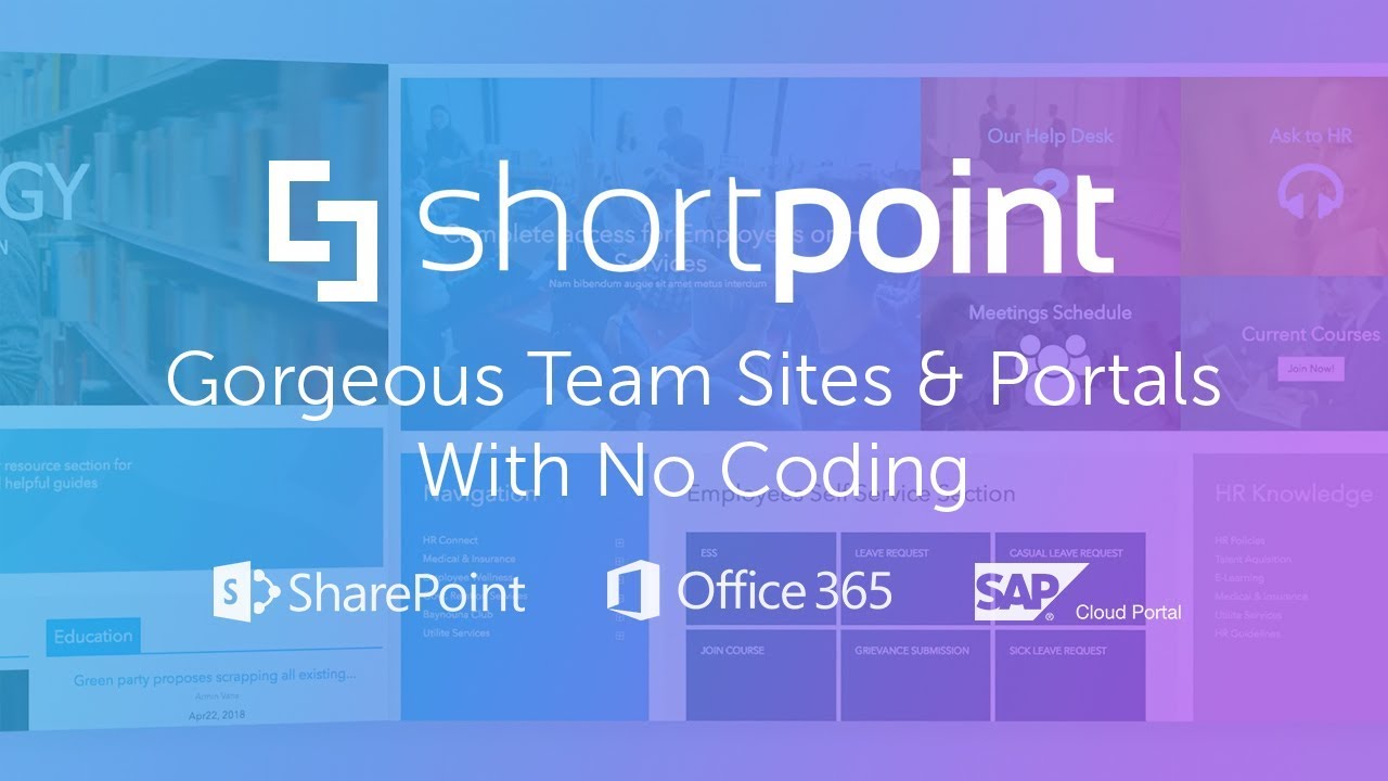 Design SharePoint Intranet Sites, Portals & Business Websites with no coding