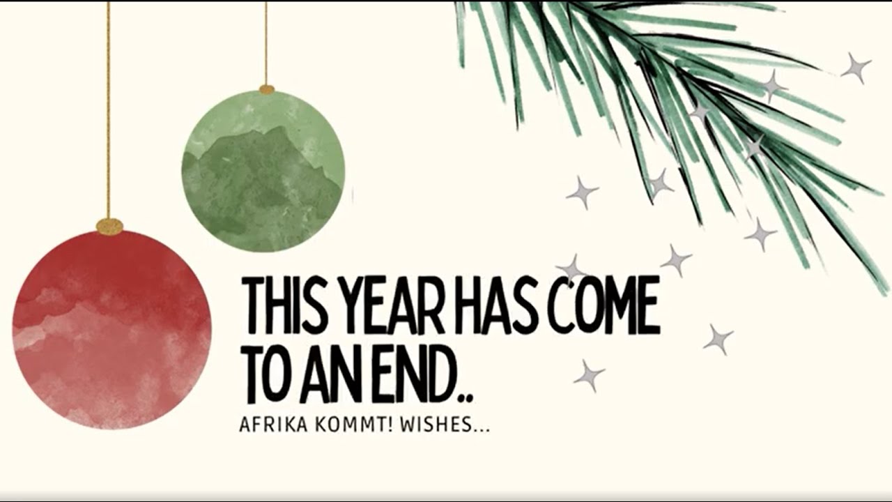 AFRIKA KOMMT! Holiday wishes 2024